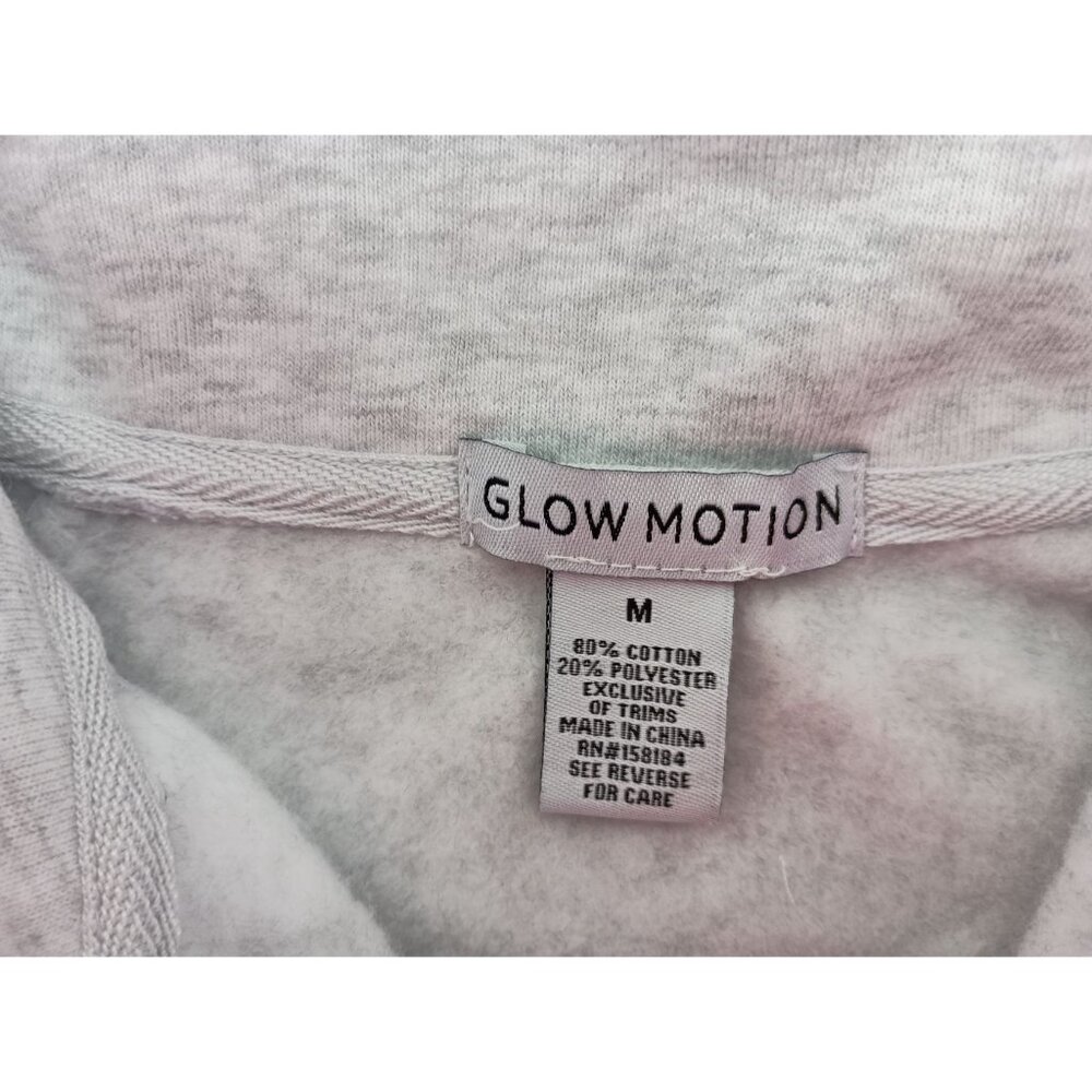 Glow Motion Gray Half Zip Pullover Sweatshirt Women's Sz. M - Picture 6 of 7